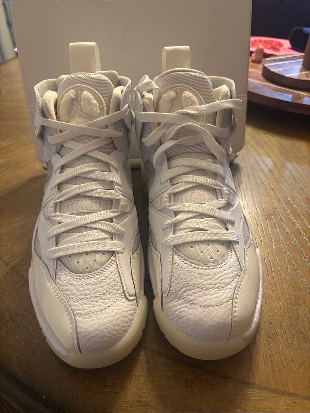 Jordan Women’s White High-Top Basketball Sneakers